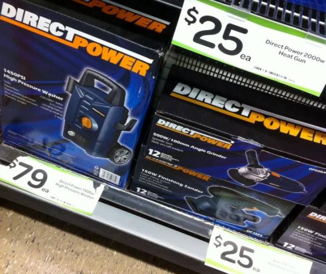 Angle Grinders Angle Grinders and Pressure Washers in Woolworths